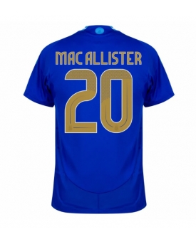 Argentina Alexis Mac Allister #20 Maglia Gara Trasferta Repliche Copa America 2024
